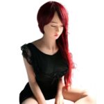 Inflatable 3D sex doll with lifelike silicone body and features