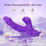 4 in 1 dildo vibrator with licking and thrusting