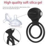 Vibrator Cock Ring Clitoris Licking Vibratory Sex Toys