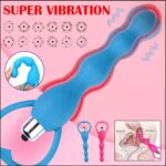 Anal Sex-toys for Women Men Couples Vibrating Butt Plug Beads Sex Toys Massager
