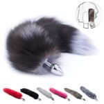 Sexy Fox Tail Silicone Anal Butt Plug