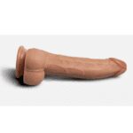 Heated 8" Realistic Dildo Up Down Technology Automatic Vibrating 10 Speed USB