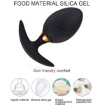 Rotating Anal Butt Plug Dildo Vibrator Prostate Massager Sex Toys for Men Women