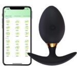 Rotating Anal Butt Plug Dildo Vibrator Prostate Massager Sex Toys for Men Women