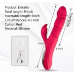 TECHNO Thrusting Rabbit Vibrator with a G-Spot and Clit Massager