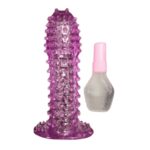 Crystal Dotted Condom Reusable Sleeve