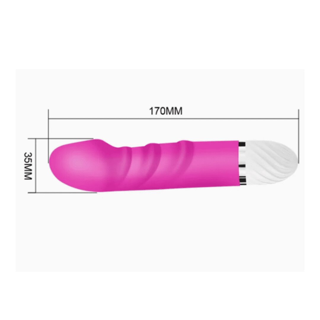 Mini Silicone Realistic 7 inch Masturbation Vibrator Dildo