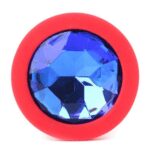 Kaamastra Sensation Small Beginners Butt Plug with clear Crystal- Mix