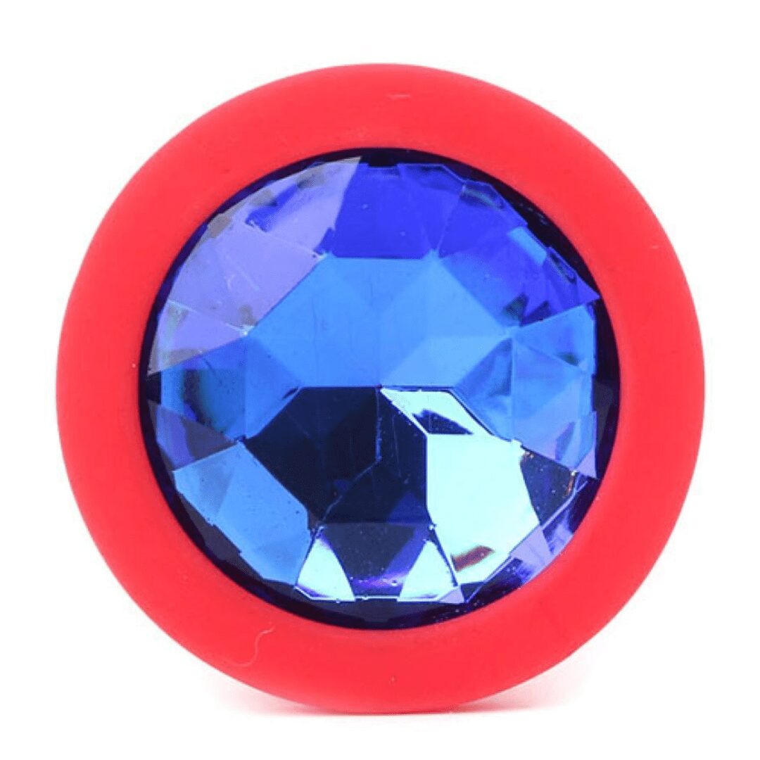 Kaamastra Sensation Small Beginners Butt Plug with clear Crystal- Mix