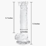 Lovetoy Flawless Clear Dildo (7.5 Inches)