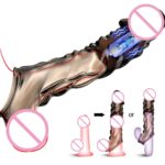 AAV Reusable Vibrator Penis Sleeve with Cock Ring