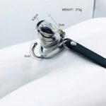 Stainless Steel 37MM Large Chastity Cage Male Chastity Restraint Bondage