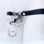 Stainless Steel 37MM Large Chastity Cage Male Chastity Restraint Bondage