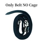 Stainless Steel 37MM Large Chastity Cage Male Chastity Restraint Bondage