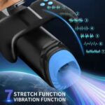 JIYA Telescopic Rotating Penis Exerciser Masturbator