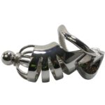 Stainless Steel Chastity Cage Male Penis Lock