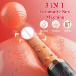 Female Mini Cannon Machine Sex Toys Realistic Dildos