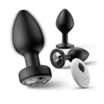 3PCS Silicone Anal Plug Training Kit with Remote Control Vibration – AdultsNeed.com