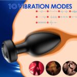 3PCS Silicone Anal Plug Training Kit with Remote Control Vibration – AdultsNeed.com