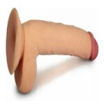 12 Inch Realistic Dildo with Strong Suction Cup – Soft Silicone, Lifelike Texture, Waterproof, Big Size Adult Toy for Women and Couples
