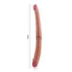 Lovetoy 14" King Size Realistic Double Penetration Dildo with Suction Cup