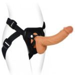 10 Inch Solid Silicone Strap-On Dildo for Women with Adjustable Harness – AdultsNeed.com