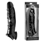 Black Jumbo Condom – Reusable Silicone Chocolate Flavour – Big Size for Men India