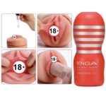 Male Masturbator Pocket Pussy with Soft Silicone 3D Tight Vagina and Suction Cup – Sex Toy for Men India