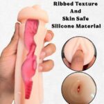 Male Masturbator Pocket Pussy with Soft Silicone 3D Tight Vagina and Suction Cup – Sex Toy for Men India