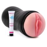 Zemalia Male Masturbator with Realistic Vagina and Mouth with Tongue – Waterproof Dual-Ended Sex Toy for Men in India