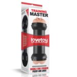 Double sided realistic masturbator with camouflage cover featuring vaginal and anal openings – AdultsNeed.com
