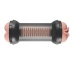 Double sided realistic masturbator with camouflage cover featuring vaginal and anal openings – AdultsNeed.com