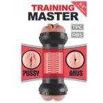 Double sided realistic masturbator with camouflage cover featuring vaginal and anal openings – AdultsNeed.com
