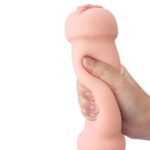 Double sided realistic masturbator with camouflage cover featuring vaginal and anal openings – AdultsNeed.com