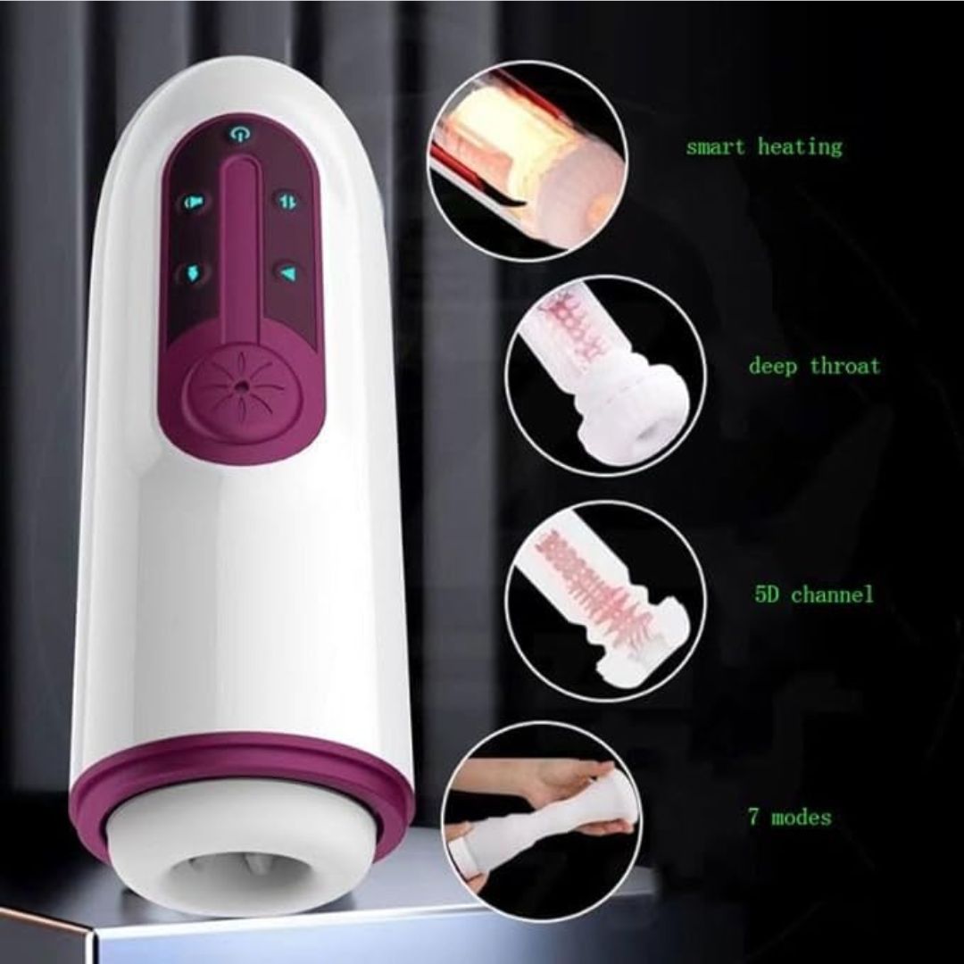 JITEM Fully Automatic Fitness Equipment for Men – Powerful Multi-Speed Male Pleasure Device