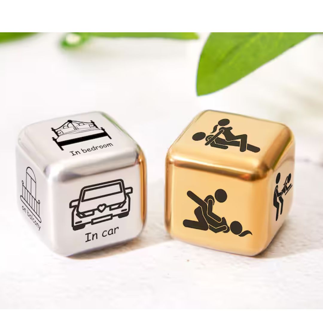 Custom date night game dice for couples – anniversary gift India