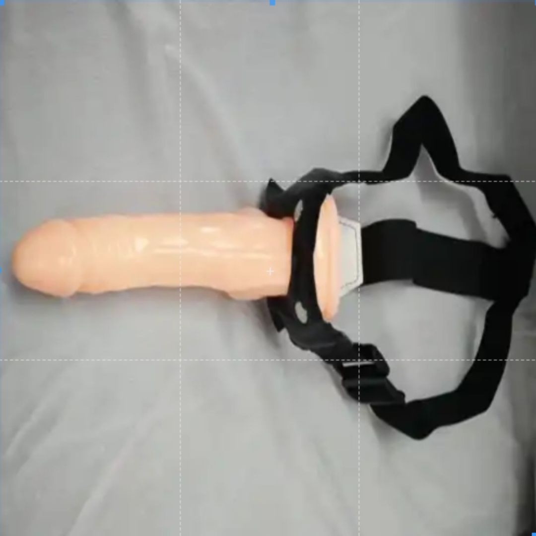 AdultsNeed Strap-On Dildo Without Vibration – Silicone with Adjustable Harness AdultsNeed Strap-On Dildo Without Vibration – Silicone with Adjustable Harness